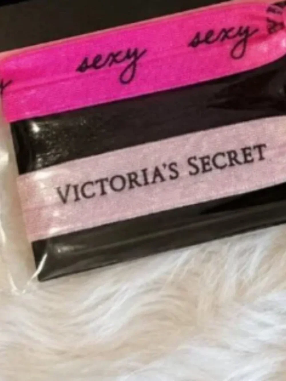 Victoria’s Secret Sport Elastic Hair Ties 2 Pc 1 Random Packs NEW
